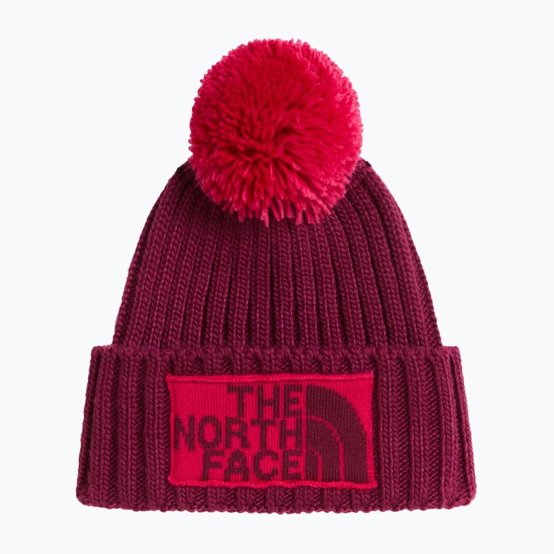 Téli sapka The North Face Heritage Ski Tuke burgundy crush