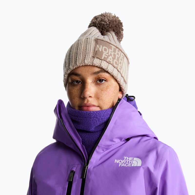 Téli sapka The North Face Heritage Ski Tuke timeless taupe 3