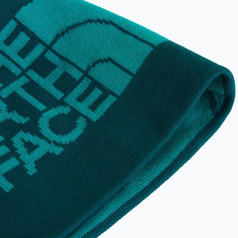 Téli sapka The North Face Reversible Highline pacific teal/re 2