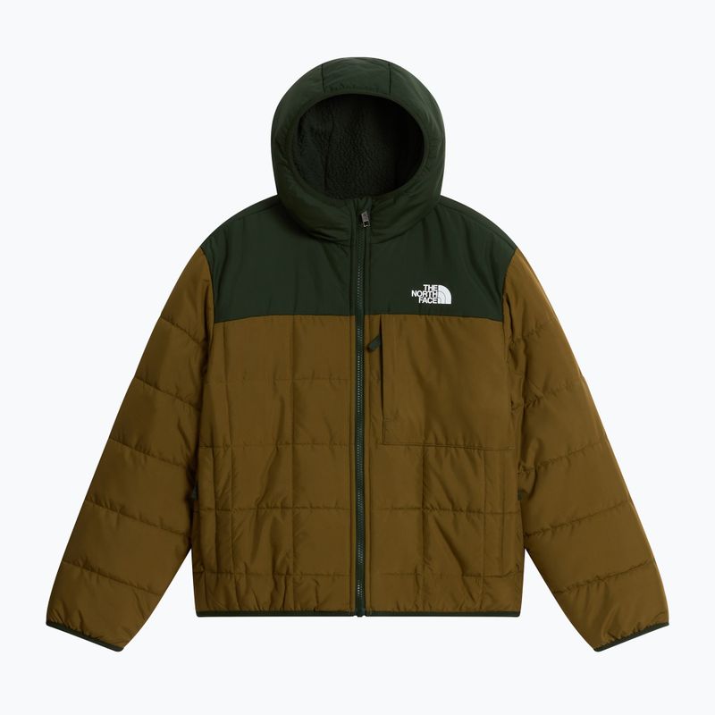 Gyerek bélelt kabát The North Face Reversible Shasta FZ Hooded caraway seed/bo 6