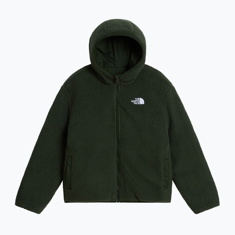 Gyerek bélelt kabát The North Face Reversible Shasta FZ Hooded caraway seed/bo 8