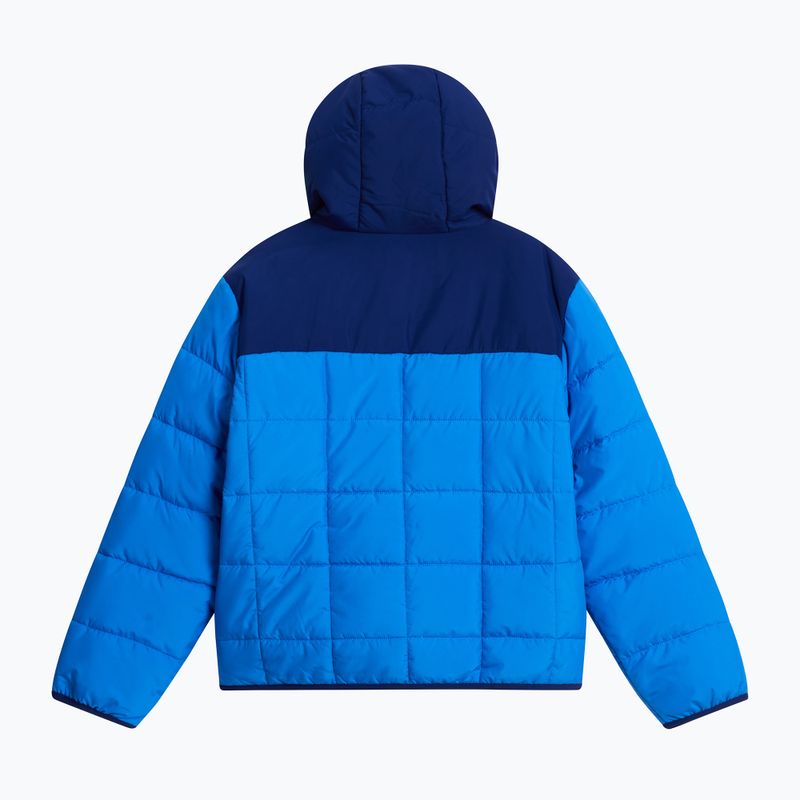Gyerek bélelt kabát The North Face Reversible Shasta FZ Hooded active blue/bol 7
