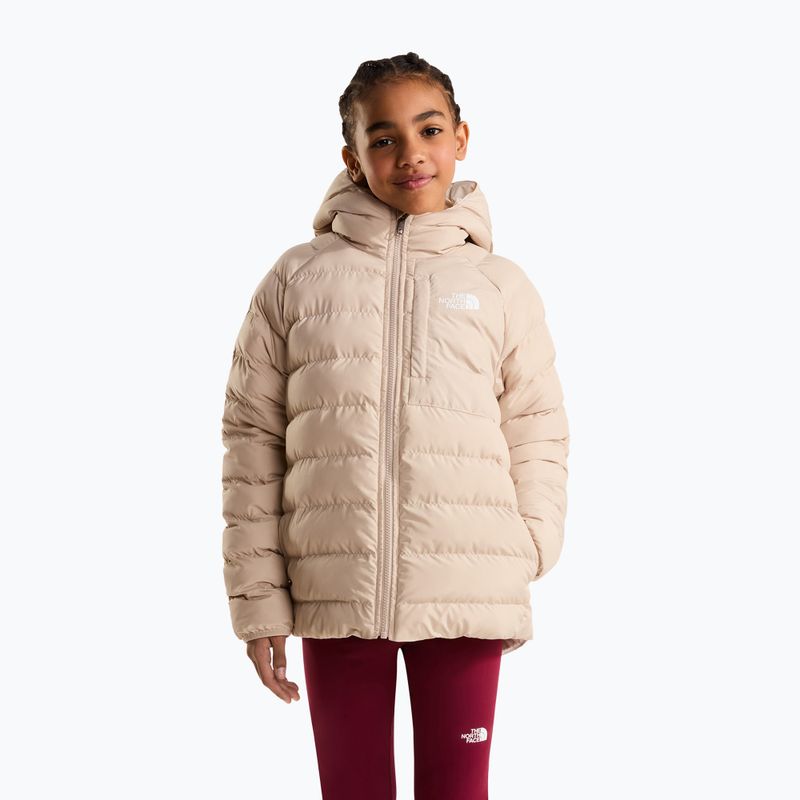 Gyerek bélelt kabát The North Face Reversible Perrito Hooded timeless taupe