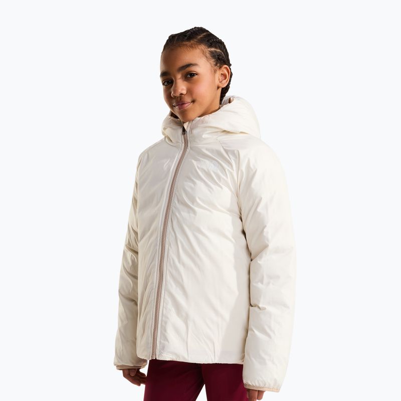 Gyerek bélelt kabát The North Face Reversible Perrito Hooded timeless taupe 5