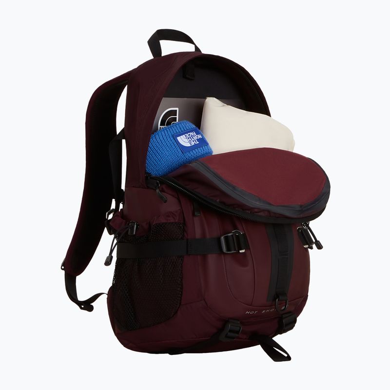 Városi hátizsák The North Face Hot Shot Base Camp 25,5 l deep burgundy 4