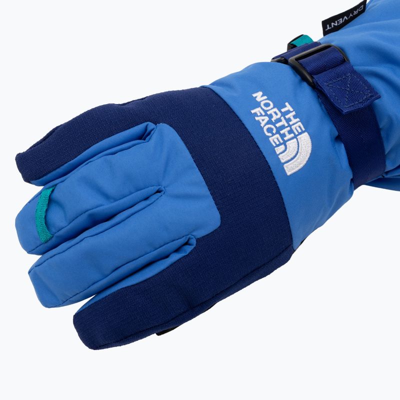 Gyerek síkesztyűk The North Face Montana bold blue/active blue 3