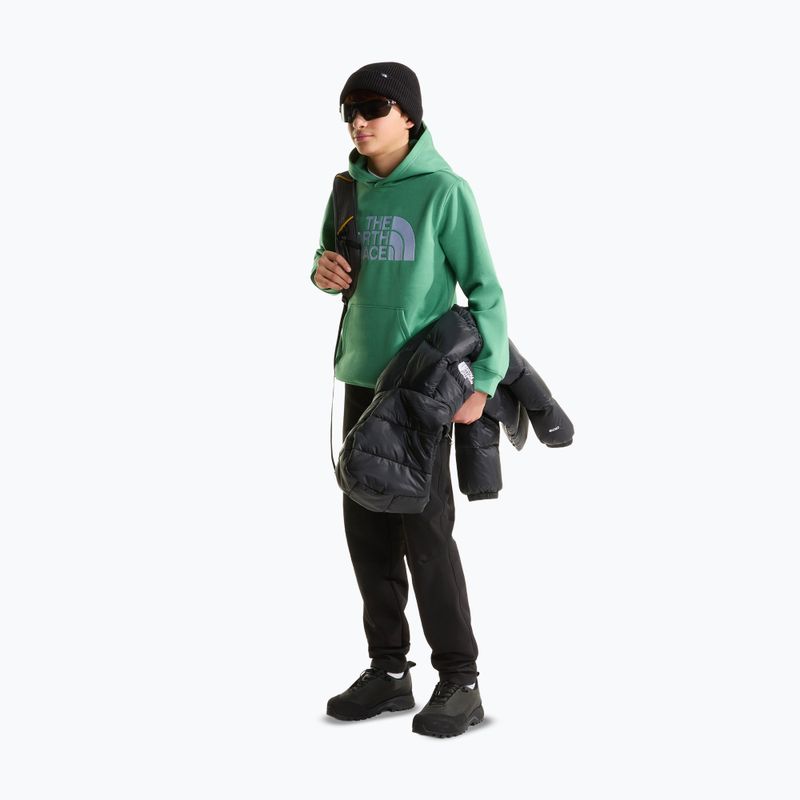 Gyerekpulóver The Noryh Face Essential Drew Peak Hoodie dimmed algae 4