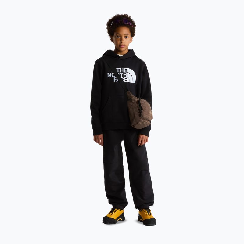 Gyerekpulóver The North Face Essential Drew Peak Hoodie tnf black 4