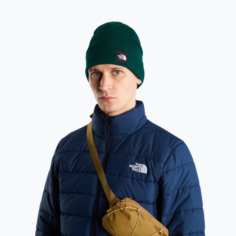 Téli sapka The North Face Dock Worker Recycled Beanie hunter green 3