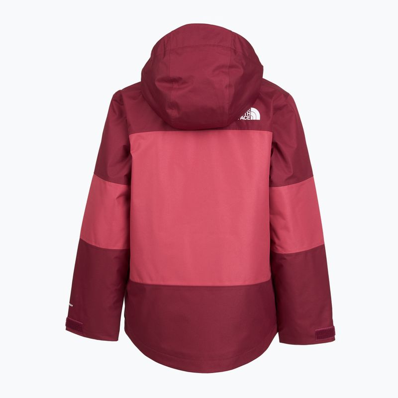 Gyerek kabát The North Face Freedom Insulated burgundy crush/fermente 2