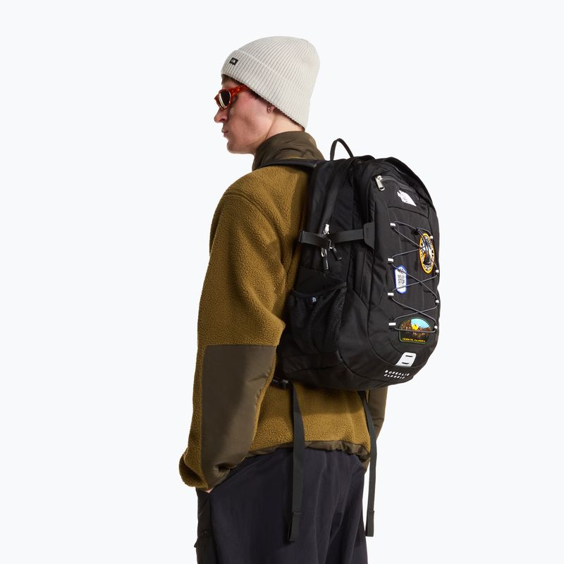 Városi hátizsák The North Face Borealis Classic Patch 29 l tnf black/asphalt grey/patch 6