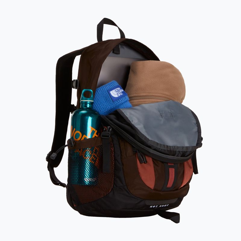 Városi hátizsák The North Face Hot Shot Se 30 l dark chestnut/copper si 4