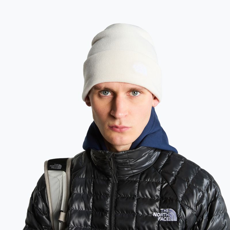 Téli sapka The North Face Norm Beanie white dune 3