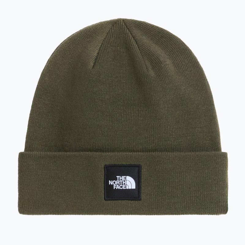 Téli sapka The North Face Dock Worker Recycled Beanie new taupe green