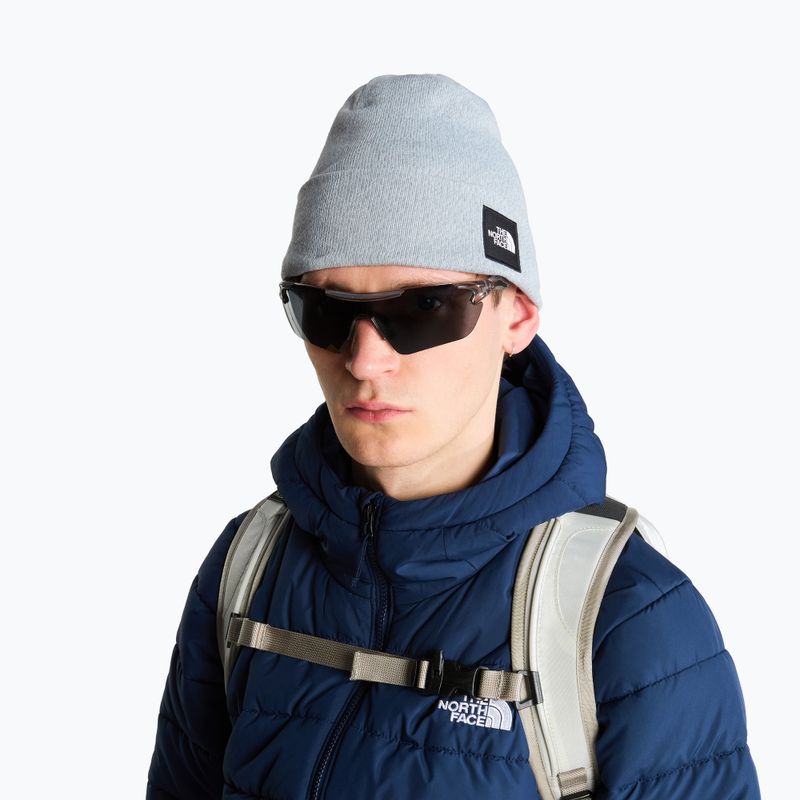 Téli sapka The North Face Dock Worker Recycled Beanie tnf pale grey heather 3