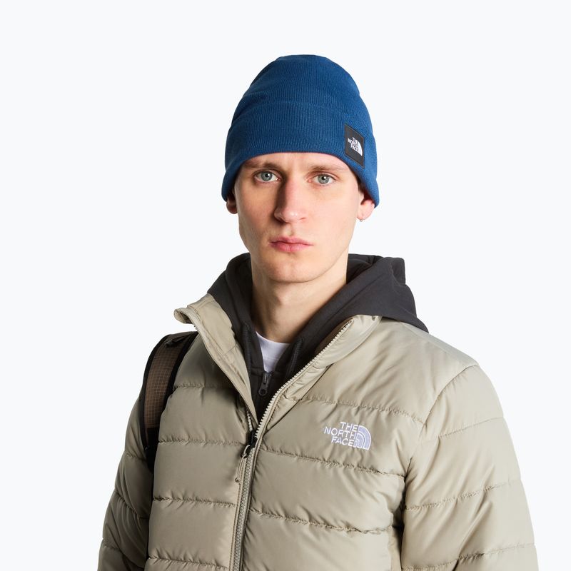 Téli sapka The North Face Dock Worker Recycled Beanie shady blue 3