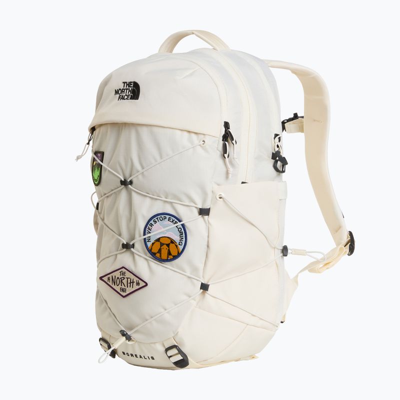 Városi hátizsák The North Face Borealis Patch 21 l white dune/patch 2