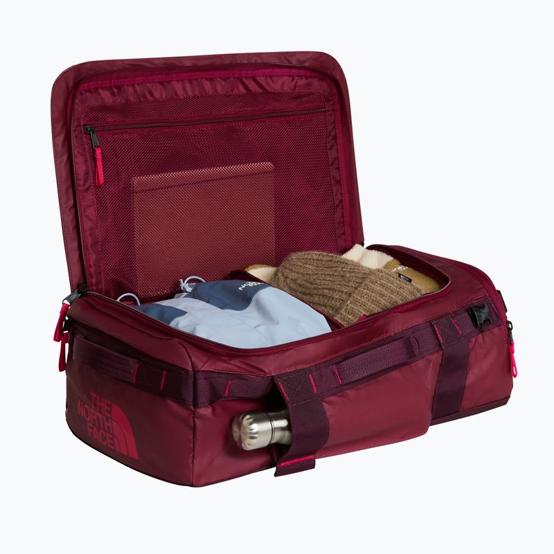 Utazótáska The North Face Base Camp Voyager Duffel 32 l burgundy crush/deep bur 5