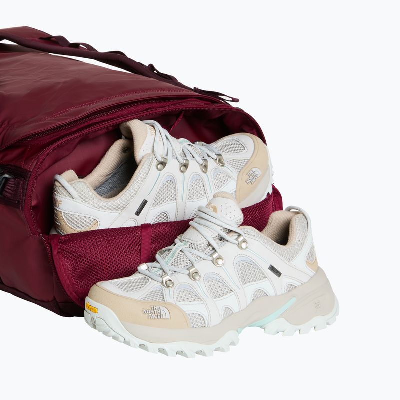 Utazótáska The North Face Base Camp Voyager Duffel 32 l burgundy crush/deep bur 8