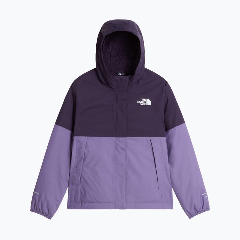 Gyermek esőkabát The North Face Warm Antora Rain endless dusk/grounded plum 5