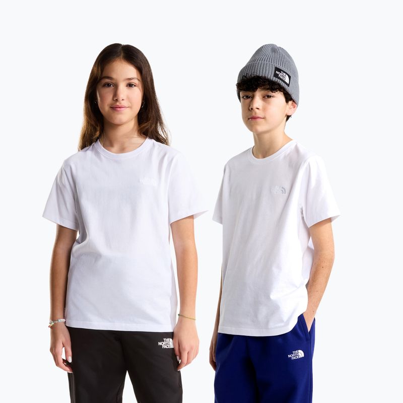 Gyermek póló The North Face Evolution Simple Dome SS Tee tnf white