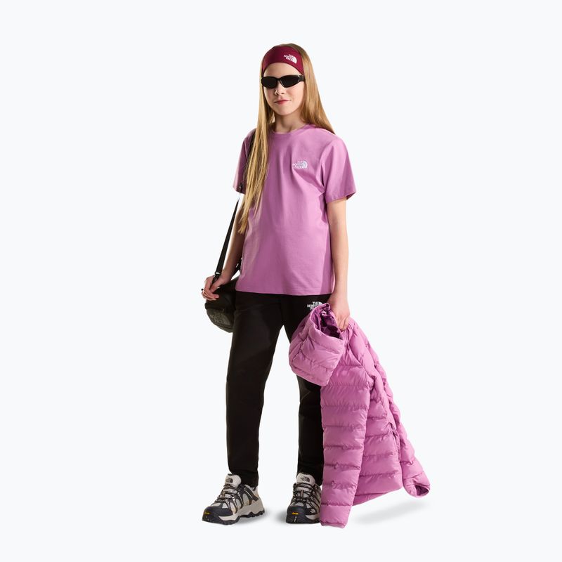 Gyermek póló The North Face Evolution Simple Dome SS Tee hushed lavender 2