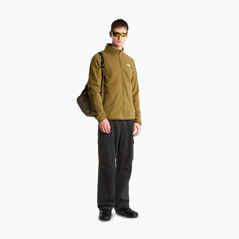 Férfi polár pulóver The North Face Glacier Fleece caraway seed 2