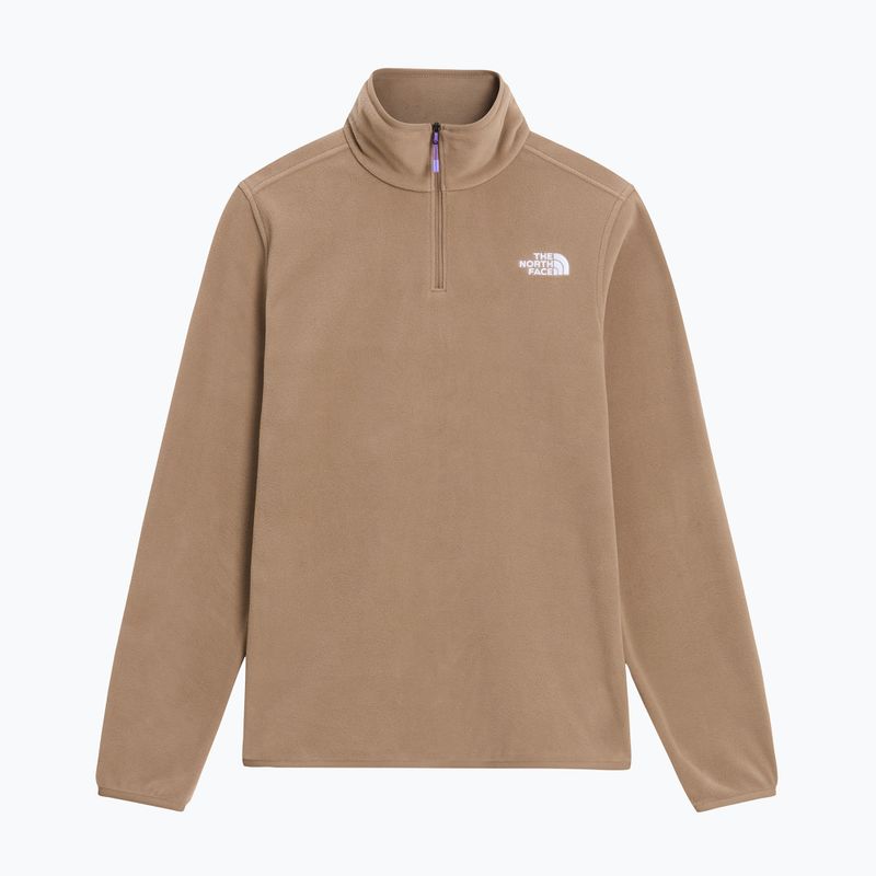 Női polár pulóver The North Face Glacier Fleece 1/4 Zip garnet 4