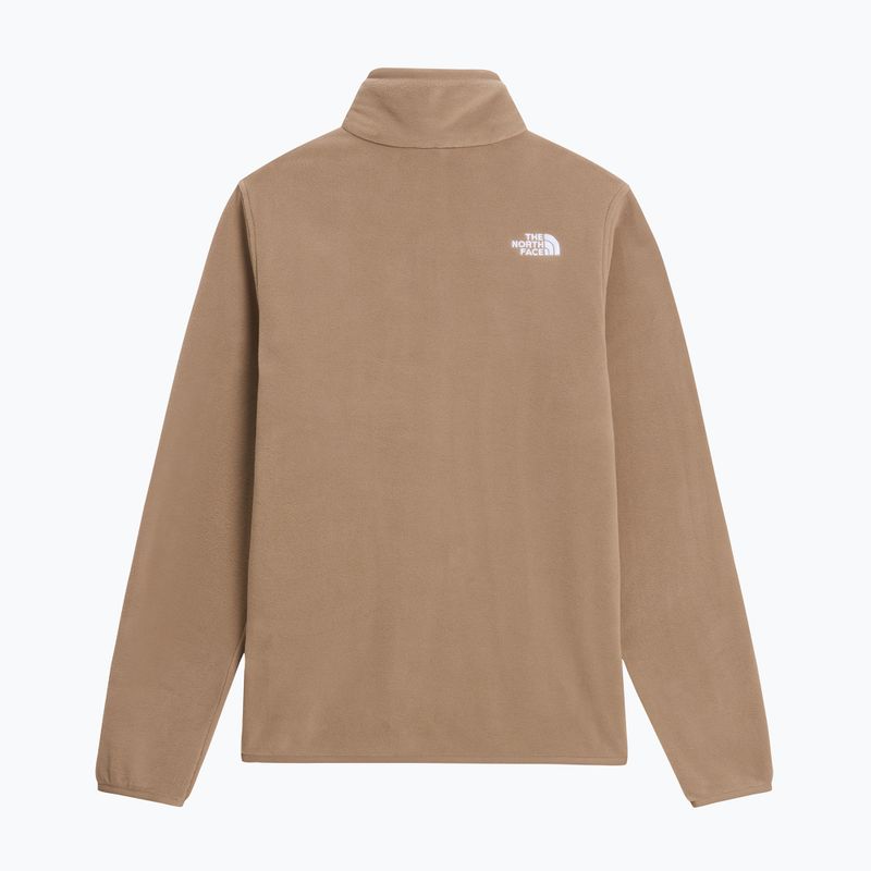 Női polár pulóver The North Face Glacier Fleece 1/4 Zip garnet 5