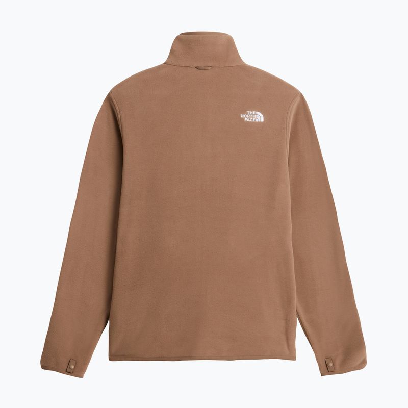 Férfi polár pulóver The North Face Glacier Fleece garnet 6