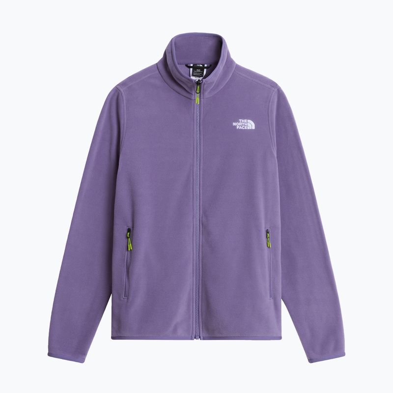 Férfi polár pulóver The North Face Glacier Fleece grounded plum 5