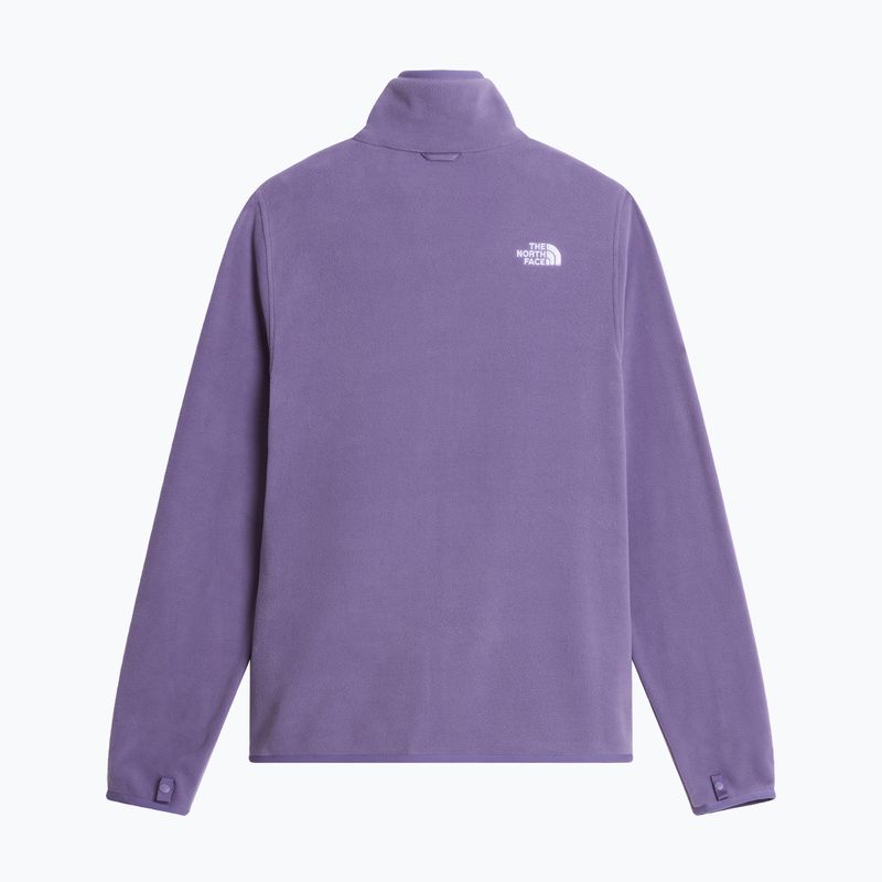 Férfi polár pulóver The North Face Glacier Fleece grounded plum 6