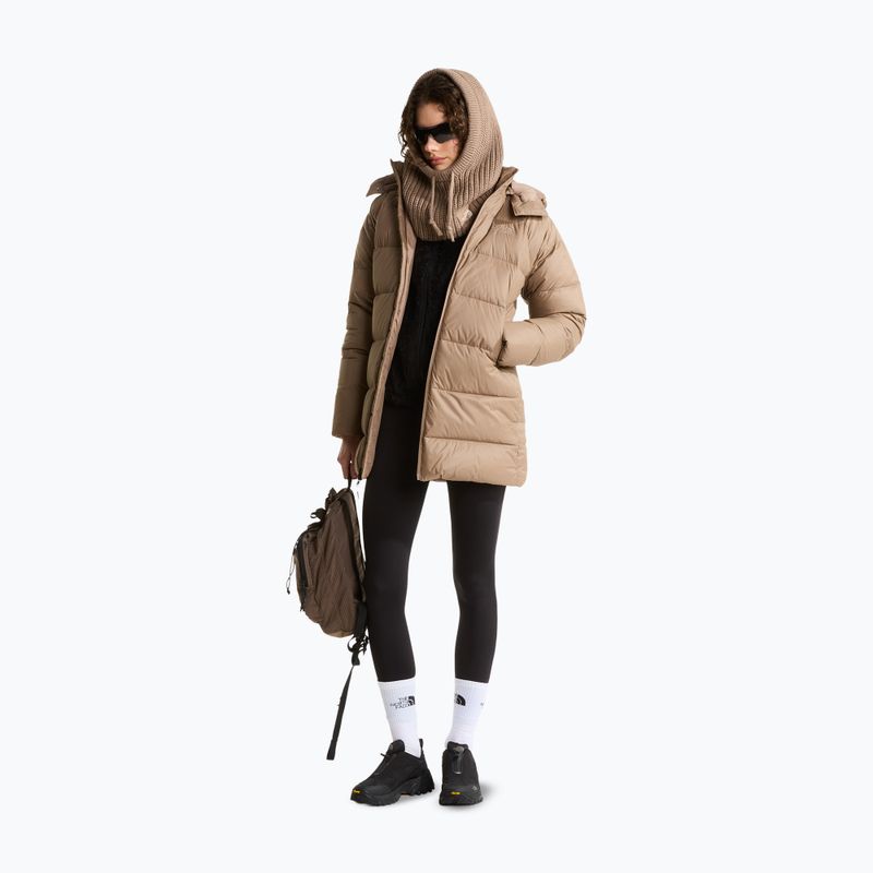 Női pehelykabát The North Face Hydrenalite City Down Hooded garnet 2