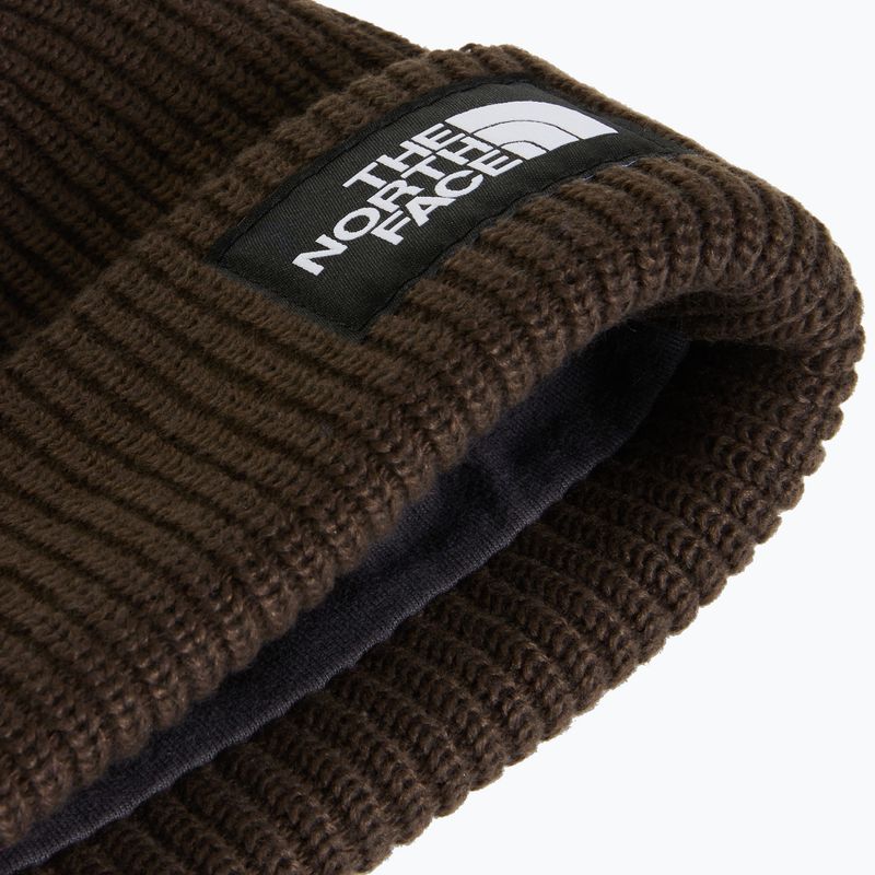 Téli sapka The North Face Salty Lined dark chestnut 2