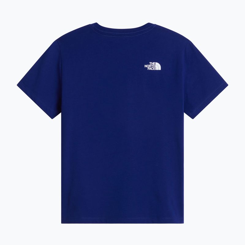 Gyermek póló The North Face Evolution Half Dome SS Tee bold blue 2