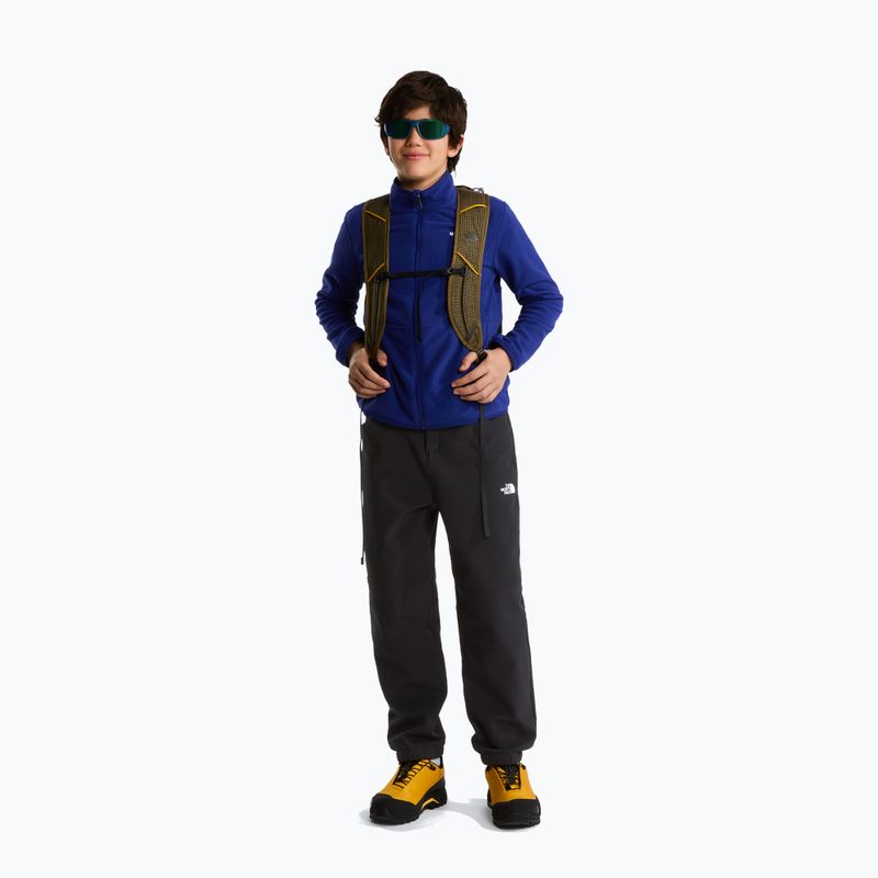 Gyerek polár pulóver The North Face Glacier Full Zip bold blue 2