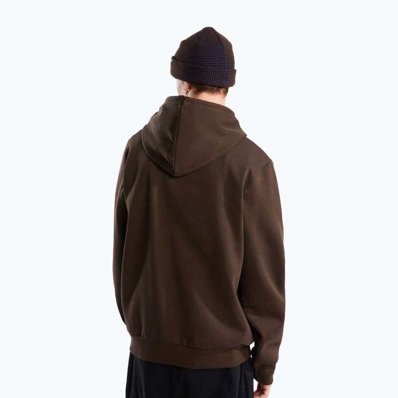 Férfi pulóver The North Face Evolution Simple Dome Regular Hoodie dark chestnut 3