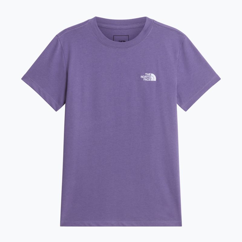 Női póló The North Face Evolution Simple Dome Slim SS grounded plum 4