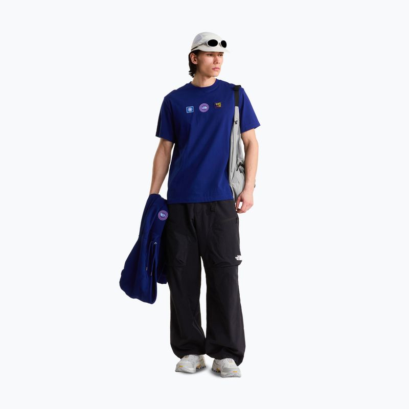 Férfi póló The North Face Explorer Badges RLX Tee Graphic bold blue 2