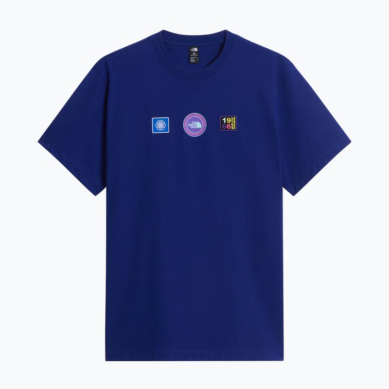 Férfi póló The North Face Explorer Badges RLX Tee Graphic bold blue 4