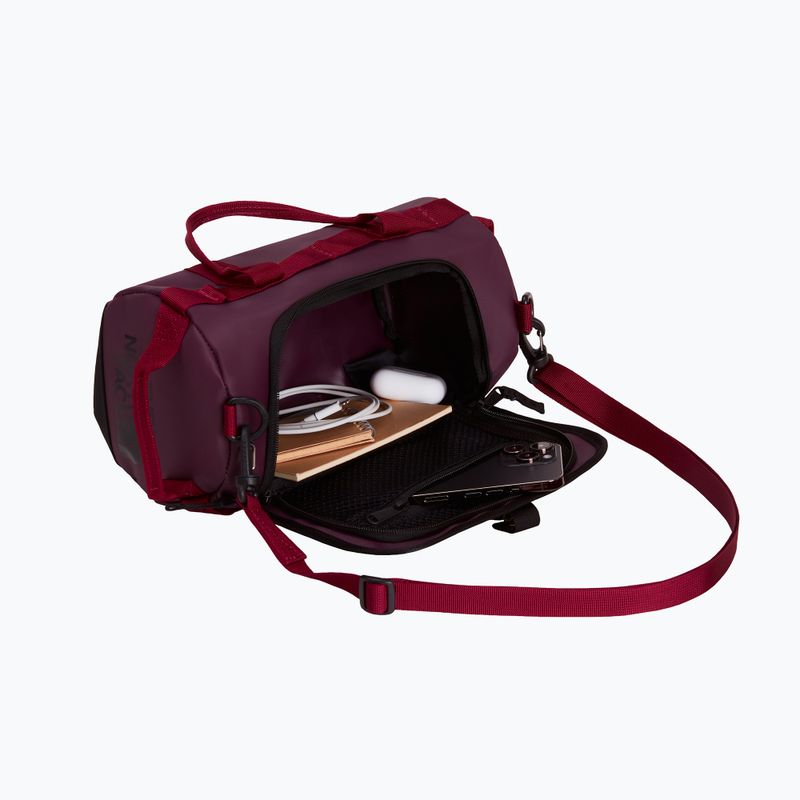 Utazótáska The North Face Base Camp Duffel Shoulder 5 l deep burgundy/tnf black 4