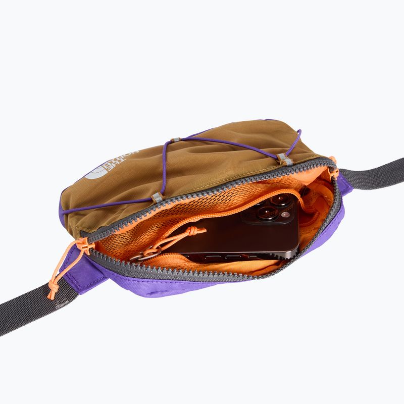 Övtáska The North Face Terra Lumbar 1 l utility brown/peak purple 4