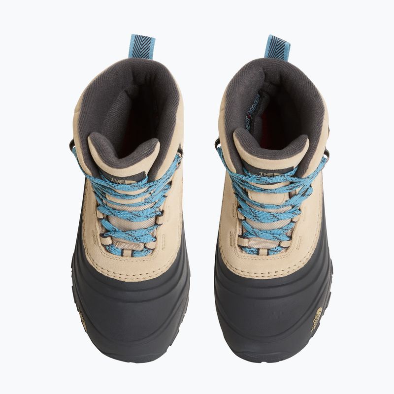 Gyerek hótaposó The North Face Chilkat V Lace Wp timeless taupe/pale teal 4