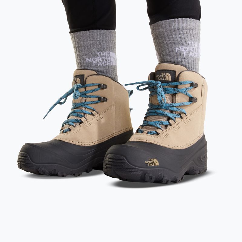 Gyerek hótaposó The North Face Chilkat V Lace Wp timeless taupe/pale teal 5