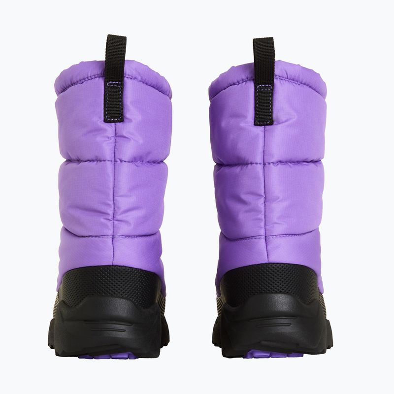 Gyerek hótaposó The North Face Nse Traction Bootie Wp elevation purple/tnf black 2