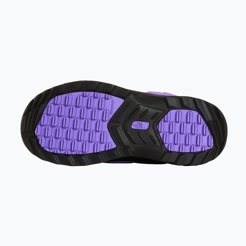 Gyerek hótaposó The North Face Nse Traction Bootie Wp elevation purple/tnf black 3