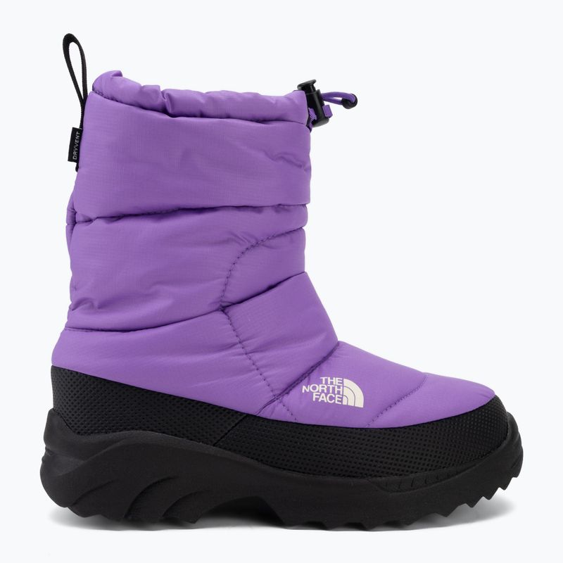 Gyerek hótaposó The North Face Nse Traction Bootie Wp elevation purple/tnf black 2