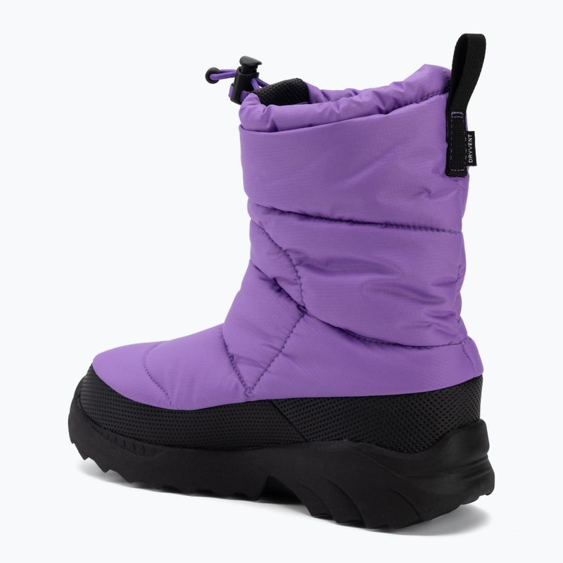 Gyerek hótaposó The North Face Nse Traction Bootie Wp elevation purple/tnf black 3