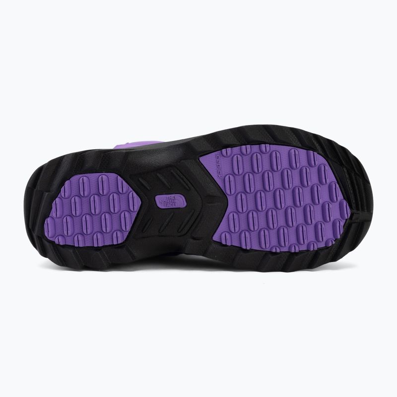 Gyerek hótaposó The North Face Nse Traction Bootie Wp elevation purple/tnf black 4
