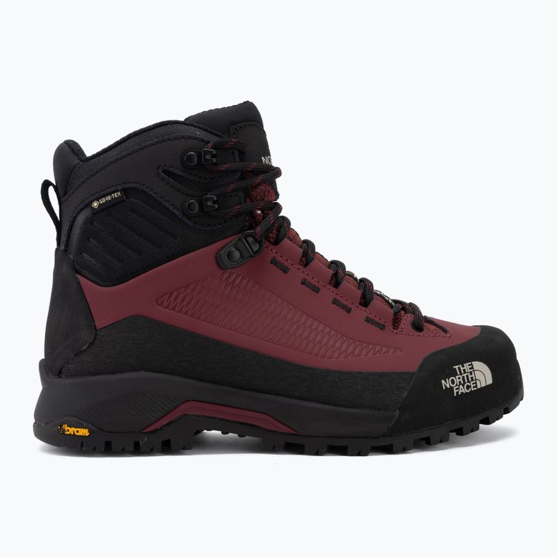 Női megközelítő cipők The North Face Verto Alpine Mid GTX burgundy crush/tnf black 2